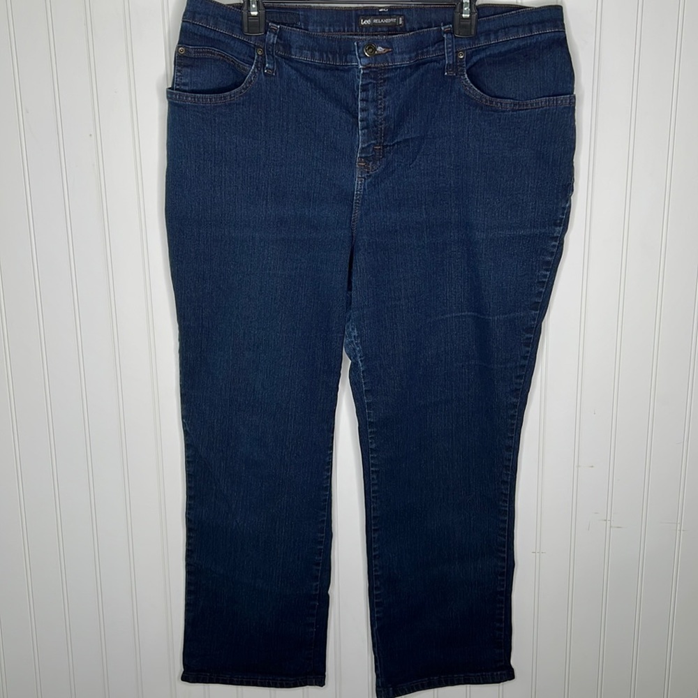 Lee Relaxed Fit Jeans Size 18W Petite